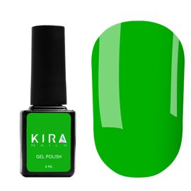 KIRA NAILS Гель лак №181 (трав'яний зелений), 6 мл, № гель лаку: 181, Об'єм: 6 мл, image 