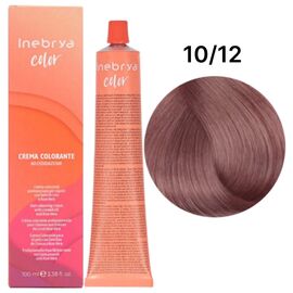 INEBRYA Color Стійка крем-фарба 10/12 Світлий попелястий пудровий блондин, 100 мл, Об'єм: 100 мл, Відтінок: 10/12, image 