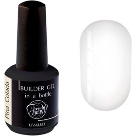 TRENDY NAILS Builder Gel in a bottle Рідкий гель Pina Colada, 15 мл, Об'єм: 15 мл, Колір: Pina Colada, image 