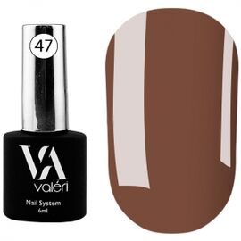 VALERI Rubber Base French Камуфлююча база №47, 6 мл, Відтінок: 047, Об'єм: 6 мл, image 