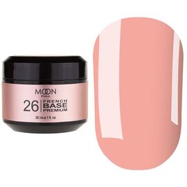 MOON FULL French base Premium Френч база №26, 30 мл, Об'єм: 30 мл, image 