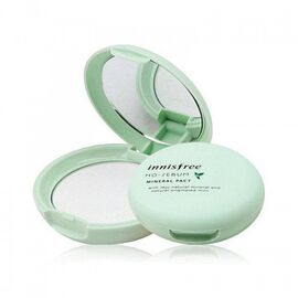 INNISFREE No Sebum Mineral Pact Компактна матуюча пудра прозора, 8,5 г, image 