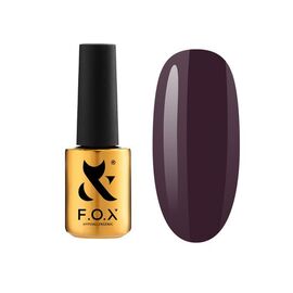 F.O.X Гель лак Spectrum №090 (баклажан, емаль), 7 мл, № гель лаку: 090, Об'єм: 7 мл, image 