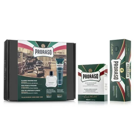 PRORASO Duo Pack Tube+Balm Refreshing Подарунковий набір для гоління з 2-х предметів (400485), image 