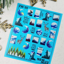 NEWMAX SLIDER New Year Слайдер-дизайн CW-35, image 