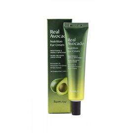FARM STAY Real Avocado Nutrition Eye Cream Крем для повік живильний з маслом авокадо, 40 мл, image 