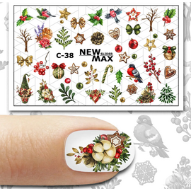 NEWMAX SLIDER New Year Слайдер-дизайн C-38, image 