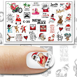 NEWMAX SLIDER New Year Слайдер-дизайн C-35, image 