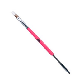 GLOBAL FASHION Пензель-шпатель для акрил гелю РОЗОВИЙ №4, image 