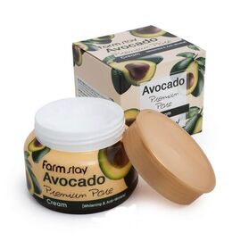 FARM STAY Avocado Premium Pore Cream Освіжаючий крем з екстрактом авокадо, 100 мл, image 