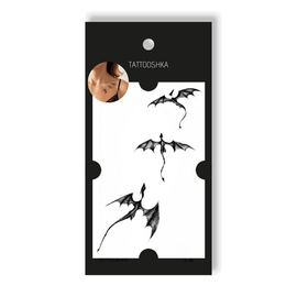 Tattooshka Тату для тіла "Дракони маленькі" - L-13, image 