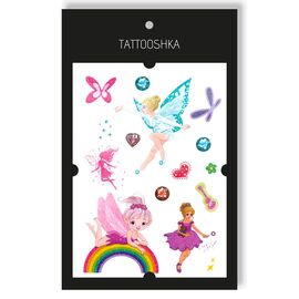 Tattooshka Тату для тіла "Фея - Чарівниця" з блискітками - HS-004, image 