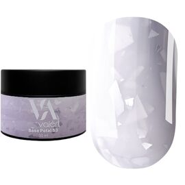 VALERI Rubber Base French Камуфлююча база з поталлю №53, 30 мл, Відтінок: 053, Об'єм: 30 мл, image 