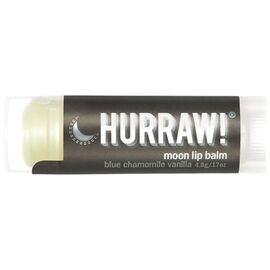 HURRAW! Moon Lip Balm Нічний бальзам для губ з ароматом голубої ромашки та ванілі, 4.8 г, Аромат: Moon, image 