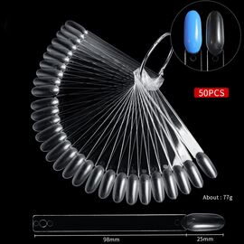 G.F. Палітра вєєр на кольці ПРОЗОРА, 50 тіпс овальних, image 