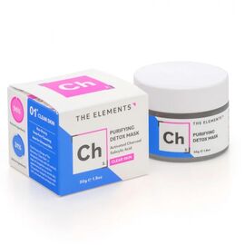 The Elements Purifying Detox Mask Маска для обличчя "детокс" з активованим вугіллям, 50 мл, image 
