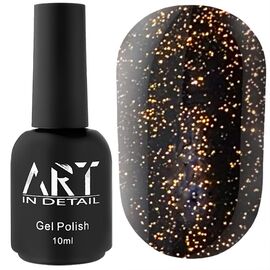 ART Flash Top Gold Золотистий світловідбиваючий топ без ЛШ, 10 мл, Відтінок: Gold, Об'єм: 10 мл, image 