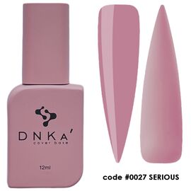 DNKa Cover Base Камуфлююча база №0027 Serious, 12 мл, Об'єм: 12 мл, image 