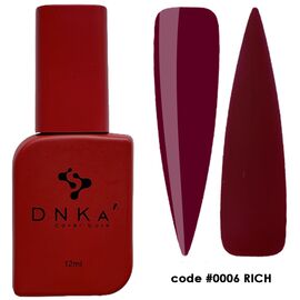 DNKa Cover Base Камуфлююча база №0006 Rich (new formula), 12 мл, Об'єм: 12 мл, image 