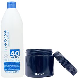 INEBRYA Zaffiro-Collagene Крем-окисник 12%, 150 мл (баночка), image 