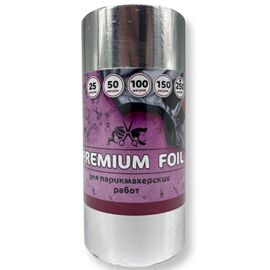 Фольга для мелірування гладка 12 см, 250 м (13 мк), image 