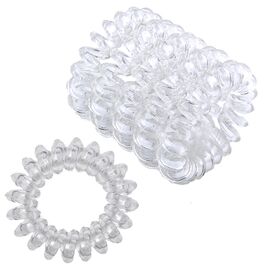 Резинка силіконова пружинка мала (прозора), 1 шт, image 