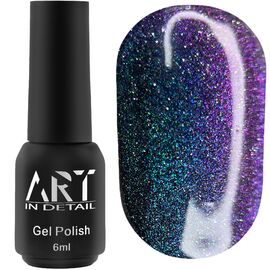 ART Гель лак світловідбиваючий Flash Cat Chameleon №FC006, 6 мл, Відтінок: 006, Об'єм: 6 мл, image 