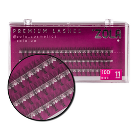 ZOLA Вії-пучки 10D, 11mm, image 