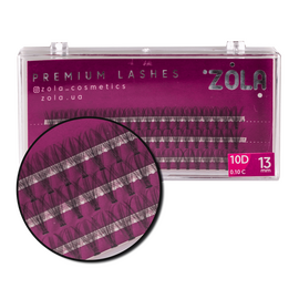 ZOLA Вії-пучки 10D, 13mm, image 