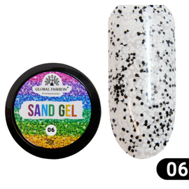 GLOBAL FASHION Sand Gel Гель-фарба 06, 5г, Колір: 06, image 
