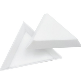 Трикутник пластиковий для камінців, image 