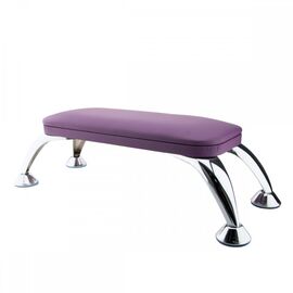TOTAL BEAUTY Підлокітник для манікюру на хромованих ніжках Violet, image 