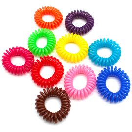 Резинка силіконова пружинка мала (кольорова), 1 шт, image 