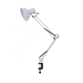 DESK LAMP Лампа настільна, велика Біла, Колір: Білий, image 