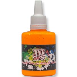 JVR Revolution Kolor Фарба для аерографії FLUO №402 помаранчева - 30 мл, image 