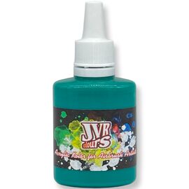 JVR Revolution Kolor Фарба для аерографії №122 - непрозора смарагдово-зелена - 30 мл, image 