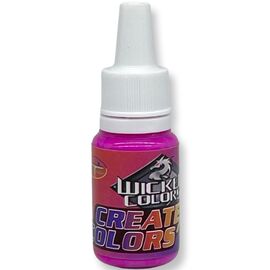 Wicked Color Fluorescent Raspberry Фарба для аерографії малинова, 10 мл, image 