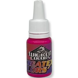 Wicked Color Fluorescent Magenta Фарба для аерографії пурпурова, 10 мл, image 