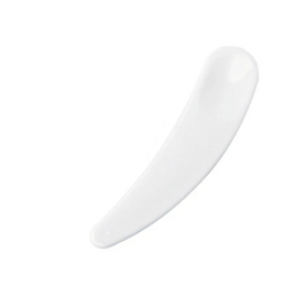 Ложечка-півмісяць для хни пластикова, біла, image 