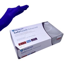 SAFE TOUCH Advanced Рукавички нітрилові VIOLET (S), 100 шт/уп (3.5 г), Розмір: S, Кількість: 100 шт, Колір: VIOLET, image 