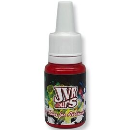 JVR Revolution Kolor Фарба для аерографії №129 - непрозора червона - 10 мл, image 