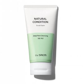 THE SAEM Natural Condition Scrub Foam Пінка-скраб з екстрактом портулака для проблемної шкіри, 150 мл, image 