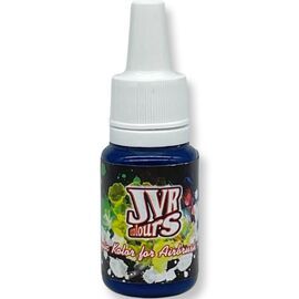 JVR Revolution Kolor Фарба для аерографії №119 - непрозора яскраво-синя - 10 мл, image 