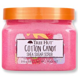 TREE HUT Shea Sugar Scrub Скраб для тіла Cotton Candy, 510 г, Об'єм: 510 г, Аромат: Cotton Candy, image 