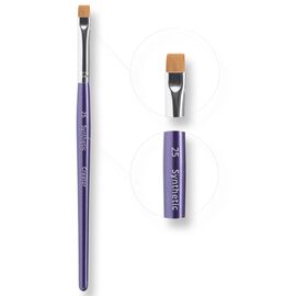 Creator Synthetic Пензель №25 широкий прямий (брови, make up), image 