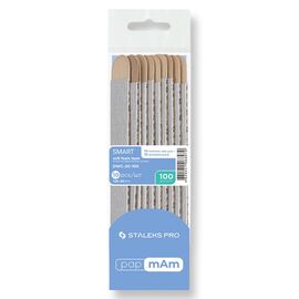 STALEKS PRO SMART 20 papmAm Змінні файли (м'яка основа) на дерев'яній основі 150 грит (10 шт) - DWC-20-150, Абразивність: 150 грит, Кількість: 10 шт, image 