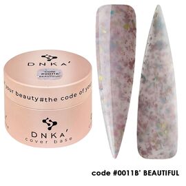 DNKa Cover Base Камуфлююча база №0011B Beautiful, 30 мл, Об'єм: 30 мл, image 