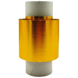 Фольга для мелірування з тисненням золото 7 см, 100 м (15 мк), image 