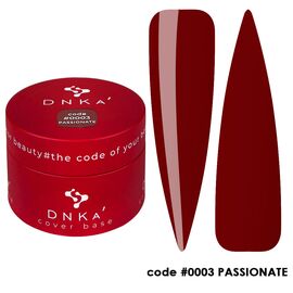 DNKa Cover Base Камуфлююча база №0003 Passionate, 30 мл, Об'єм: 30 мл, image 