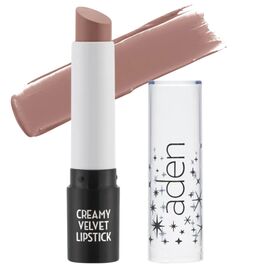 ADEN Кремова помада Creamy Velvet Lipstick 01 Teddy, 3 г, Об'єм/вага: 3 г, Відтінок: Teddy, image 